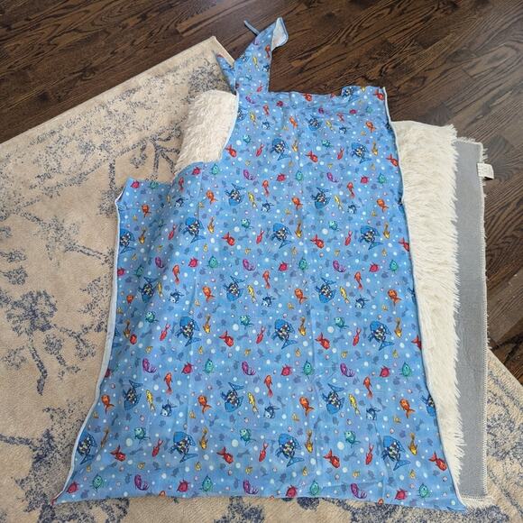 Rainbow Fish Jersey Fabric Art Projects 34 x 32 Halloween - Picture 2 of 4